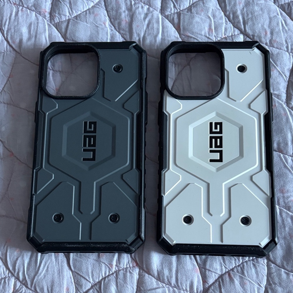UAG  iPhone 14 Pro Max Phone Cases: Gray and White 
Like new!
